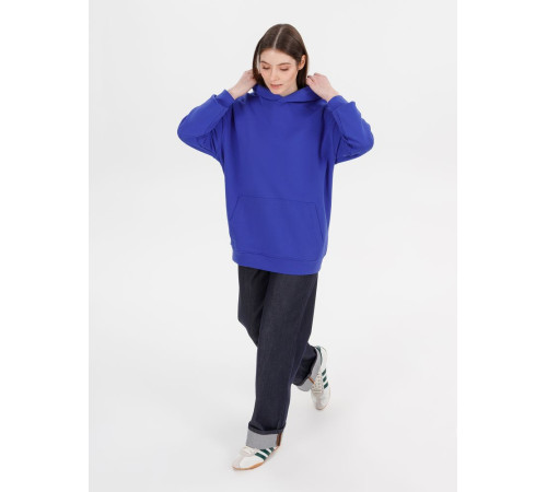 Худи оверсайз унисекс Outshine, ярко-синее
