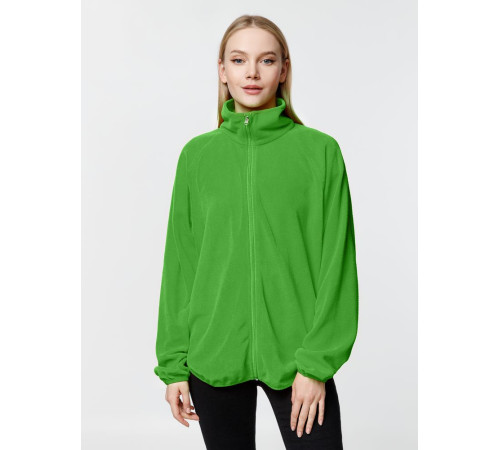 Куртка флисовая унисекс Fliska, зеленое яблоко