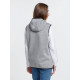Жилет с капюшоном унисекс Gotland, серый