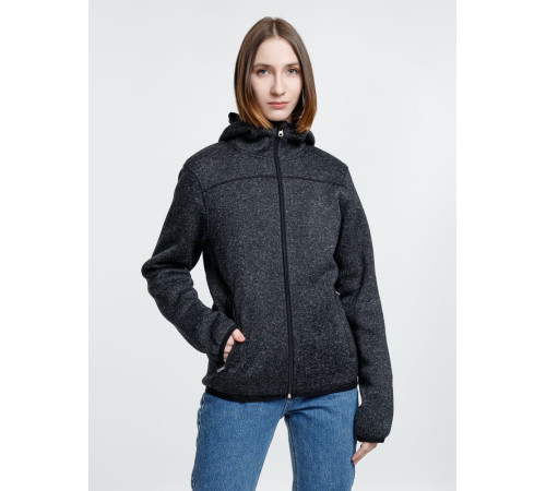 Куртка с капюшоном унисекс Gotland, черная