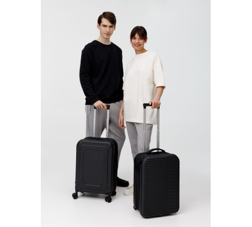 Чемодан Platta, черный