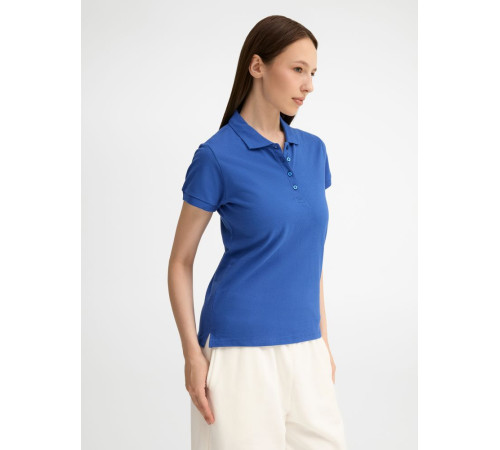 Рубашка поло женская People 210, ярко-синяя (royal)
