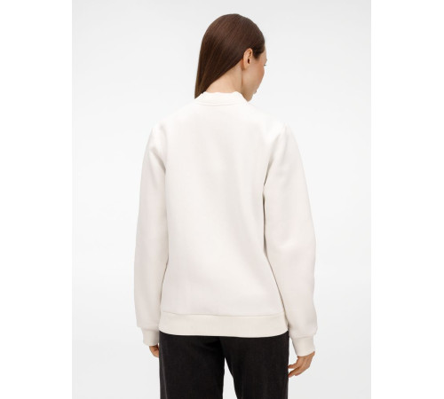 Бомбер унисекс AtmosWear, молочно-белый