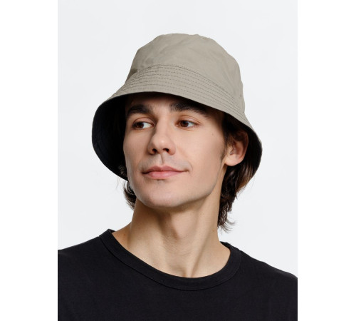 Панама Nylon двусторонняя, черная с хаки