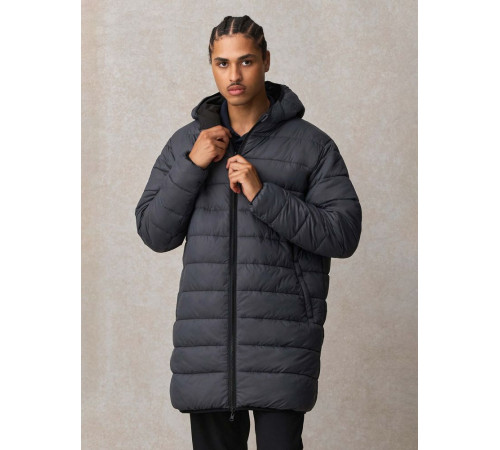 Куртка-парка унисекс Reverse, черная