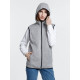 Жилет с капюшоном унисекс Gotland, серый