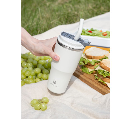 Термостакан Sapporo М, белый (молочный)