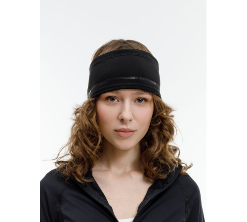 Спортивная повязка утепленная Jogge, черная