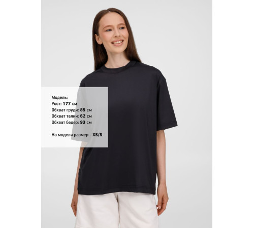 Футболка из бифлекса Morfiss, черная