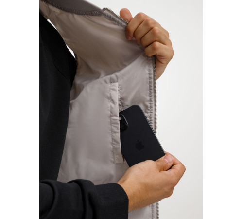 Жилет унисекс Warmbridge, светло-серый