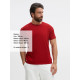 Футболка Imperial 190, вишнево-красная