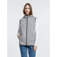 Жилет с капюшоном унисекс Gotland, серый