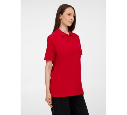 Рубашка поло унисекс Tervise, красная