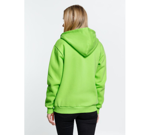 Толстовка на молнии с капюшоном Siverga Heavy, зеленое яблоко
