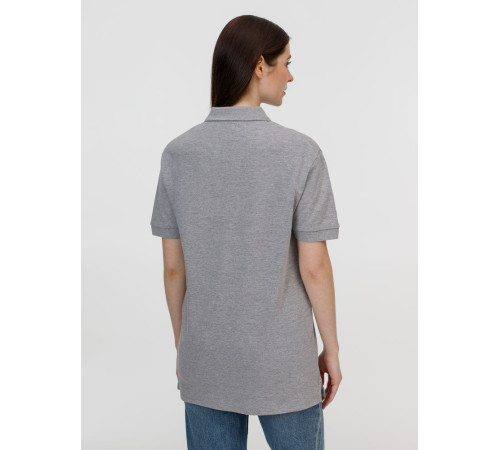 Рубашка поло унисекс Pacific, серый меланж