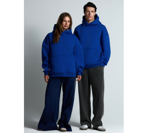 Худи Kulonga Oversize, ярко-синее