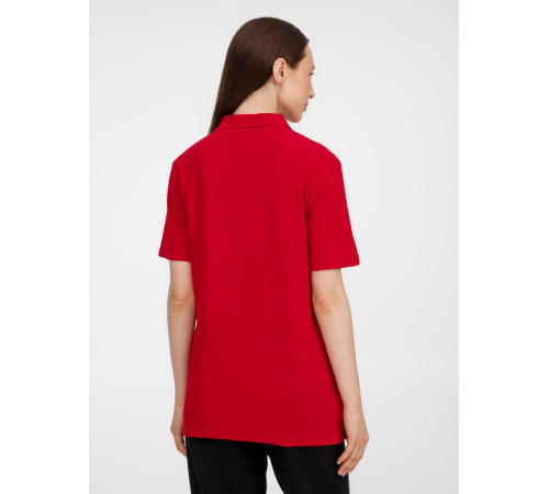 Рубашка поло унисекс Tervise, красная