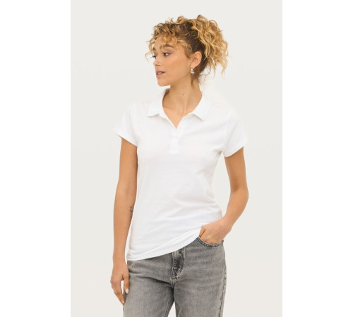 Рубашка поло женская Prescott Women 170, белая