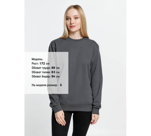 Свитшот Toima 2.0, темно-серый (графит)