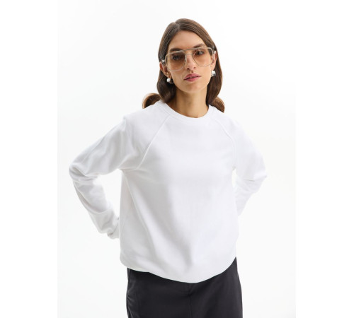 Свитшот унисекс Space, белый