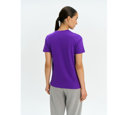 Футболка унисекс Regent 150, темно-фиолетовая