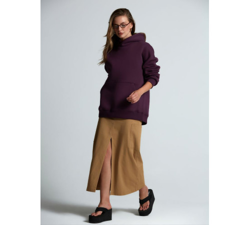 Худи Kulonga Oversize, фиолетовое