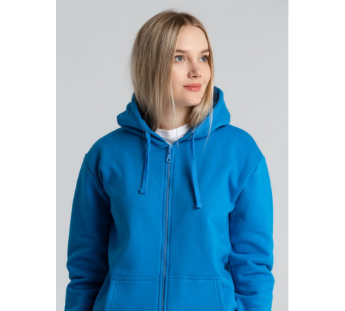 Толстовка на молнии с капюшоном Siverga Heavy 2.0, бирюзовая