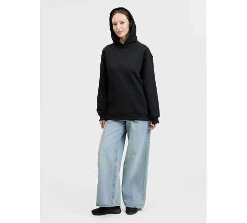 Худи унисекс оверсайз Songo, черное