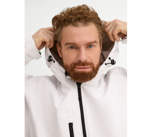 Куртка мужская с капюшоном Replay Men 340, белая