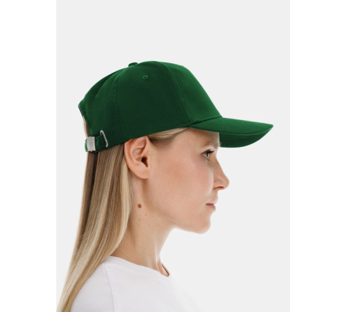Бейсболка Long Beach, темно-зеленая