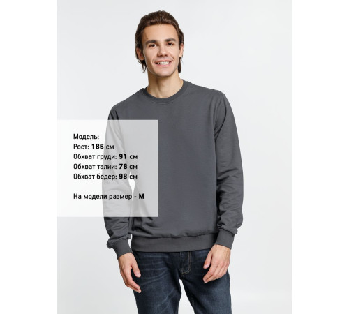 Свитшот Toima 2.0, темно-серый (графит)