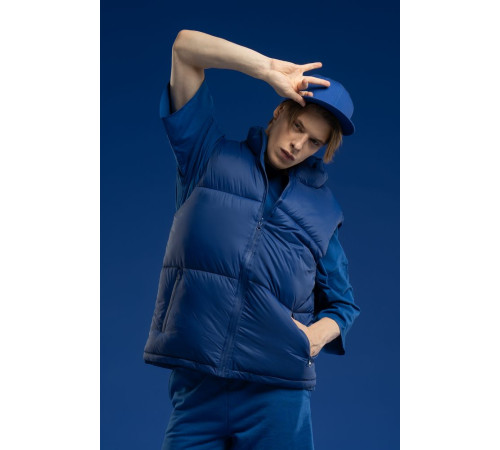 Жилет двусторонний V2, синий