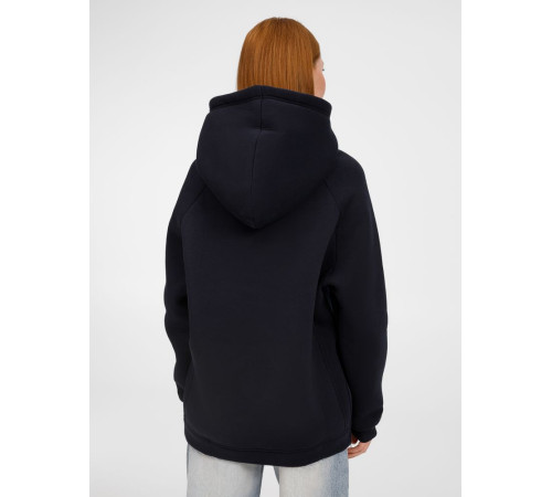 Худи унисекс оверсайз Easy Street, темно-синее