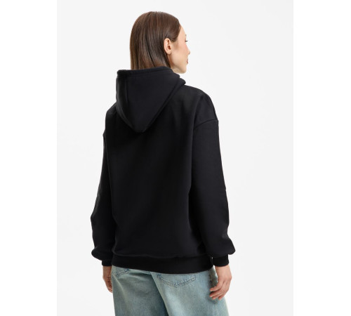 Худи унисекс оверсайз Daylero, черное