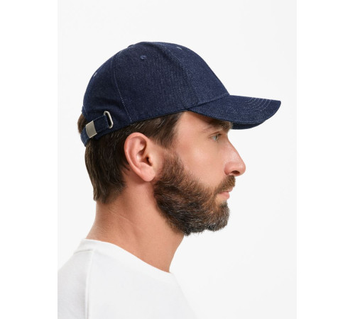 Бейсболка Denimate, темно-синяя