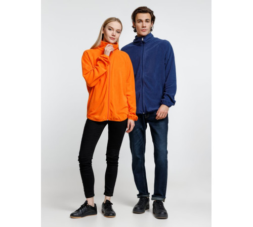 Куртка флисовая унисекс Fliska, темно-синяя