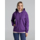 Толстовка на молнии с капюшоном Siverga 2.0, фиолетовая