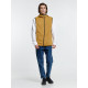 Жилет с капюшоном унисекс Gotland, горчичный