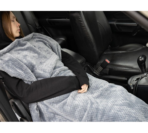 Плед-подушка Dreamscape, серый