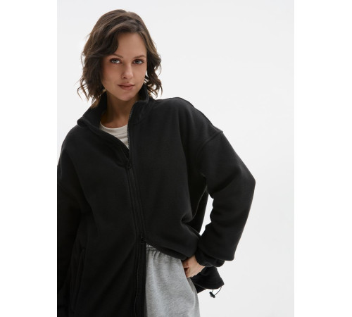 Куртка флисовая унисекс Nebo, черная