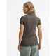 Рубашка поло женская Brandy Women, темно-серая с белым