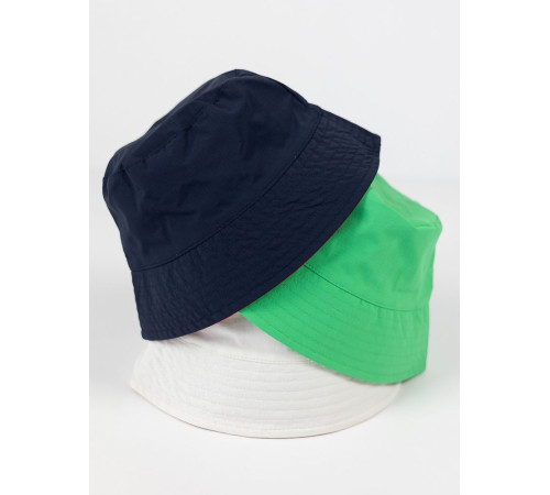 Панама Nylon двусторонняя, черная с хаки