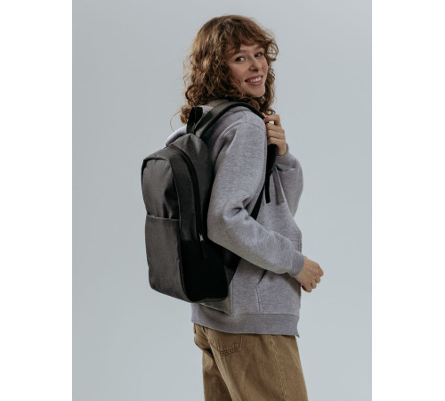 Рюкзак для ноутбука Conttori, черный меланж