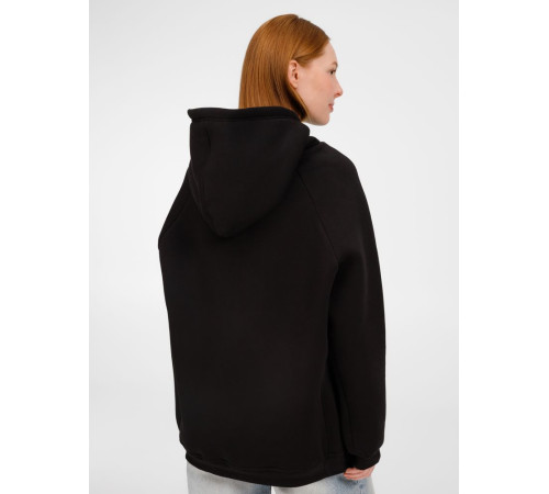 Худи унисекс оверсайз Easy Street, черное