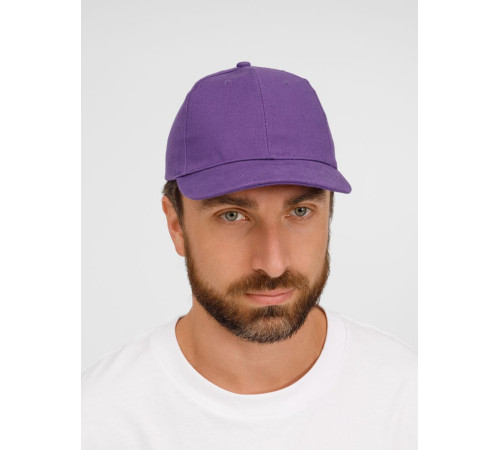 Бейсболка Buffalo, темно-фиолетовая