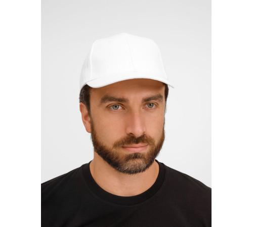 Бейсболка Apollo, белая