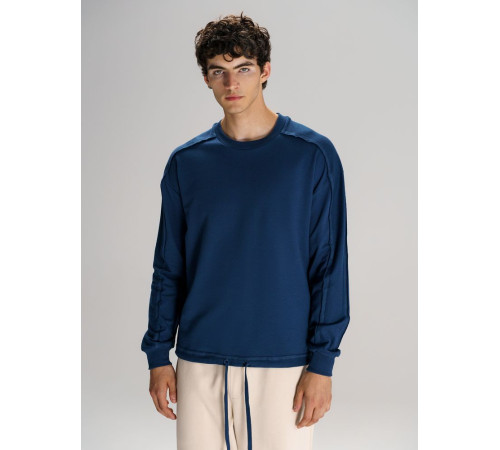 Свитшот унисекс Vozduh, темно-синий