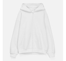 Толстовка унисекс оверсайз Sartoro, белая