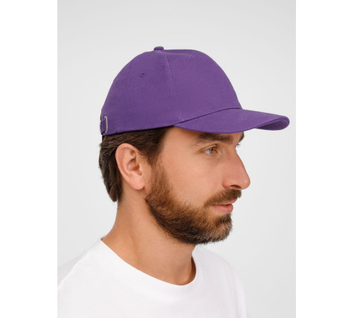 Бейсболка Buffalo, темно-фиолетовая