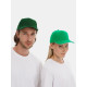 Бейсболка Long Beach, темно-зеленая